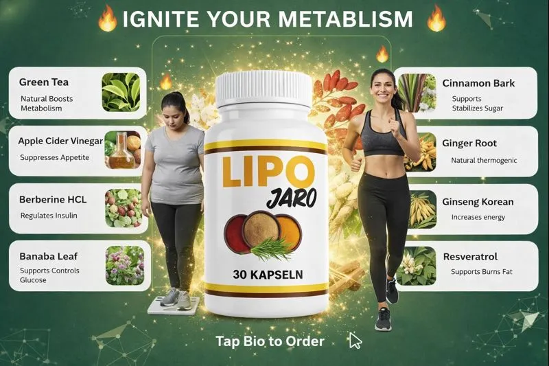 Lipojaro Supplement Bottle